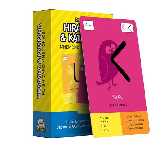 Hiragana & Katakana Flashcards - Learn The Japanese Alphabet with Dr. Mokus Japanese Flash Cards - Learning The Japanese Language for Beginners has Never Been Easier